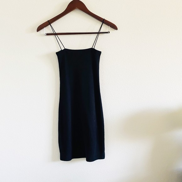 SOLD - Zara Knit Spaghetti Strap Mini Dress - Picture 5 of 5